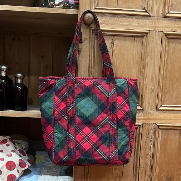 Polo Ralph Lauren Handbags - Ralph Lauren Plaid Tartan Tote